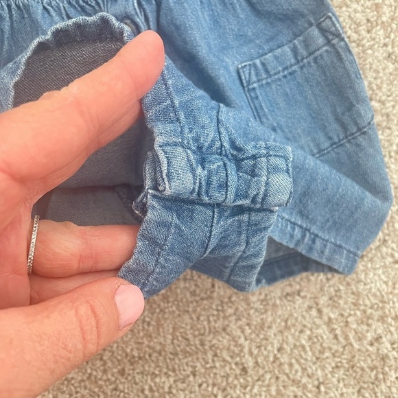 Baby girl 6 month spring summer bundle 4 items 6-12 month like new floral denim - Picture 4 of 15